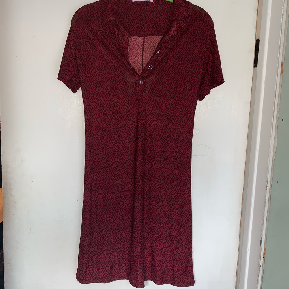 Sexy ALMA MATER Sz S Tunic Dress Z13